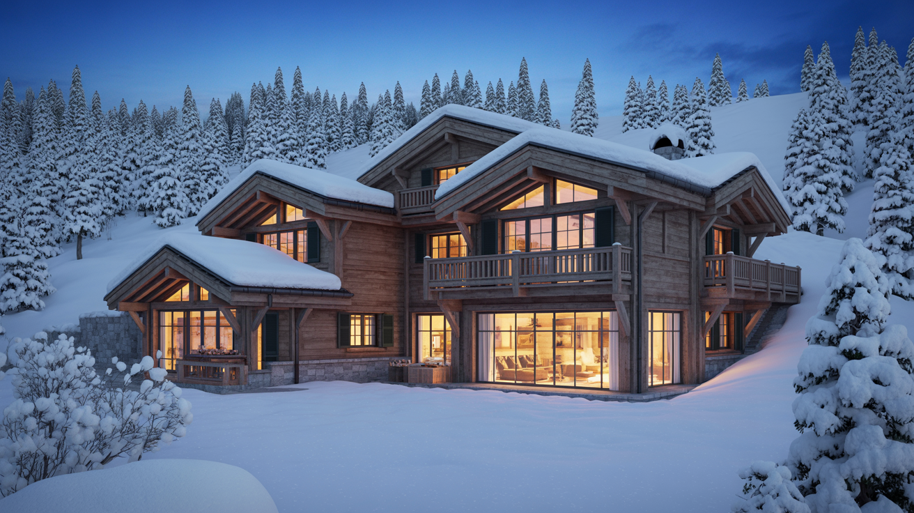 Préparer Votre Chalet pour la Saison d'Hiver : Guide Megève & Courchevel